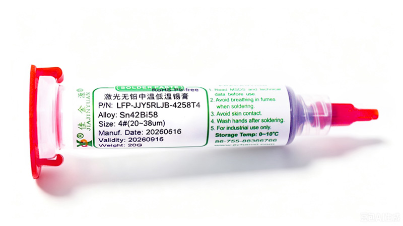 LFP-5RLJB-4258 激光無鉛中溫低溫錫膏