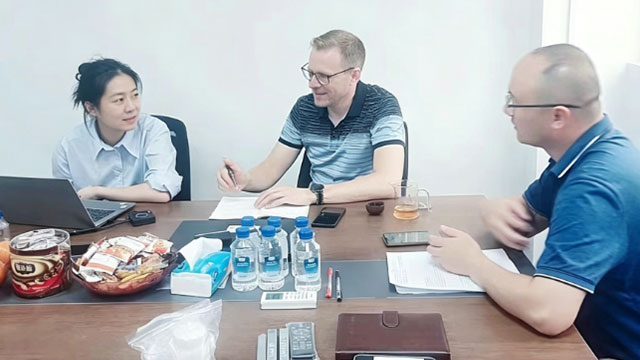 佳金源|德國(guó)客戶應(yīng)邀到我公司進(jìn)行實(shí)地考察