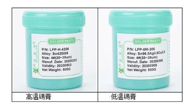 不同溫度的選擇，無鉛錫膏需要注意什么？